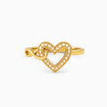 Beatriz | Gold-Plated Love Ring