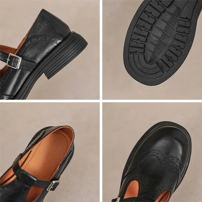 Belen | Shoe Mary Jane Leather with Buckle