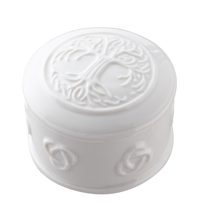 Belleek Classic Tree of Life Trinket Box