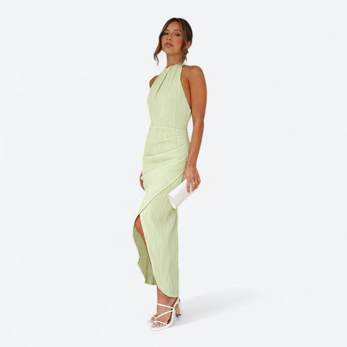 Benita | Pleated Maxi Dress