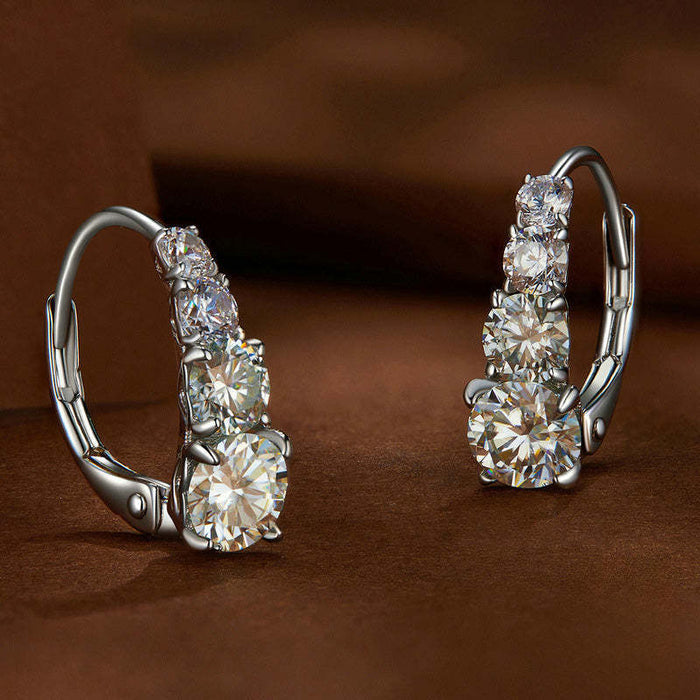 Bianca | Earrings with Four Stones