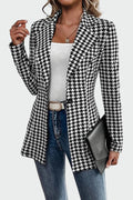 Blazer Check Line Elegant