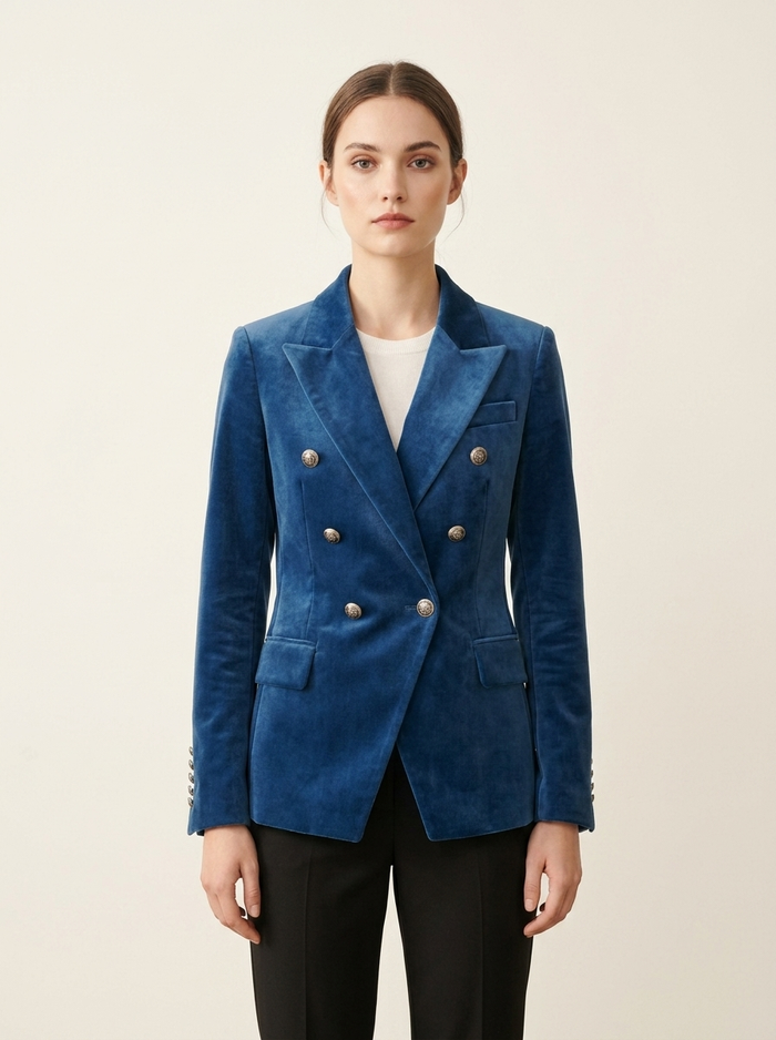 Blazer Cut Perfect blue - editorial hero