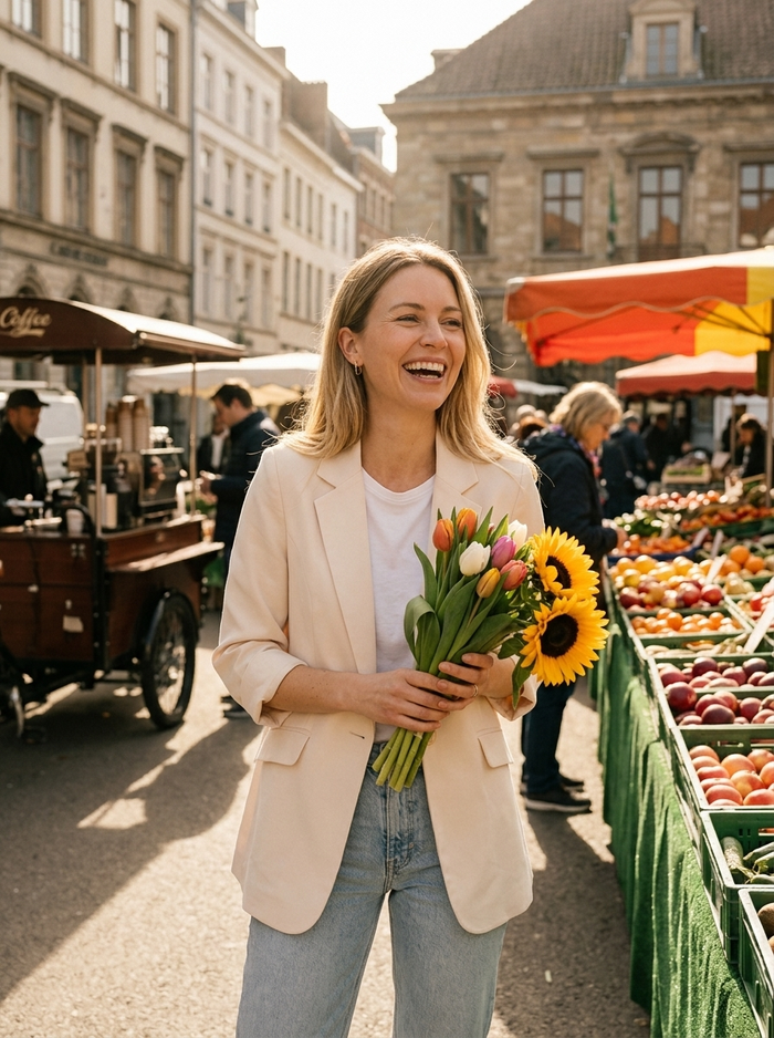 Blazer Line Modern - farmers market lifestyle mood