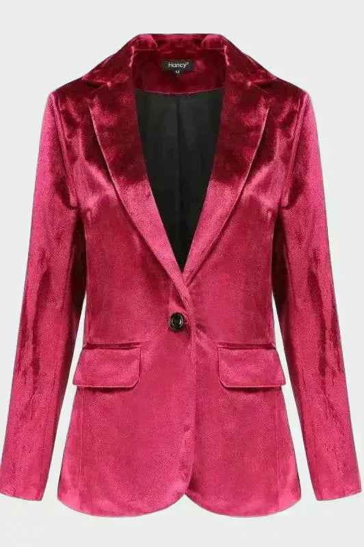 Blazer Velvet Line Refined