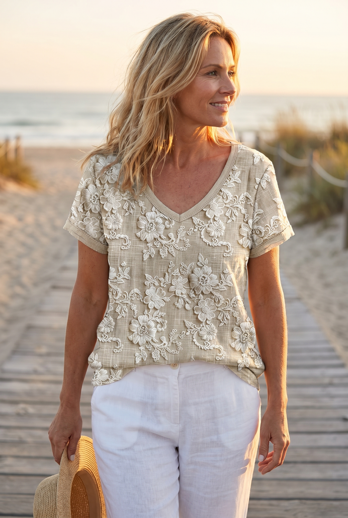 Blouse Petal to Sunset