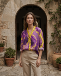 Bonnie | Linen Elegant Summer Blouse