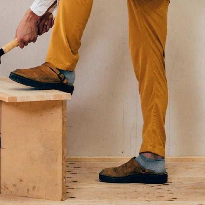 Buckled Comfort Mules