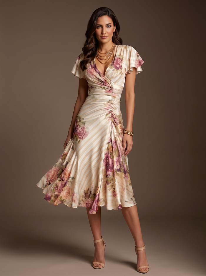 Camile floral dress — EMMA, gala studio