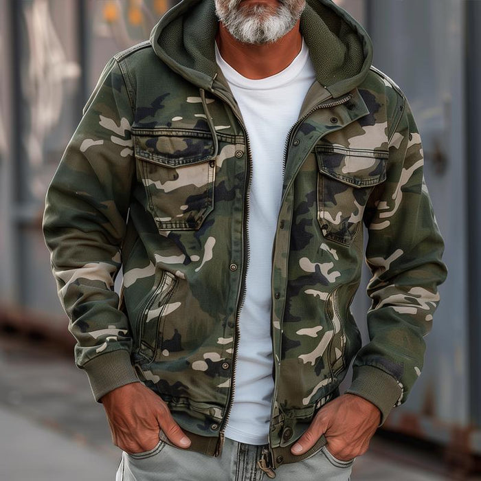 Camouflage Cargo Jacket