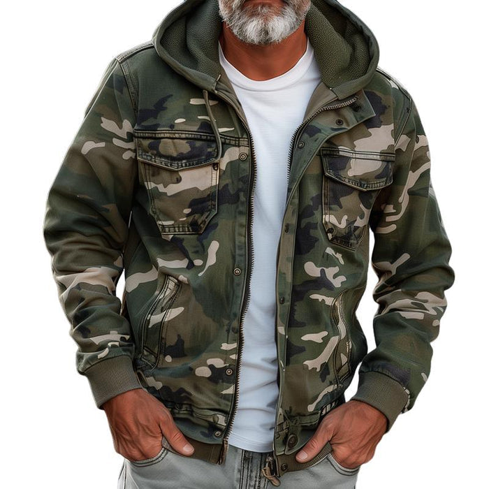Camouflage Cargo Jacket