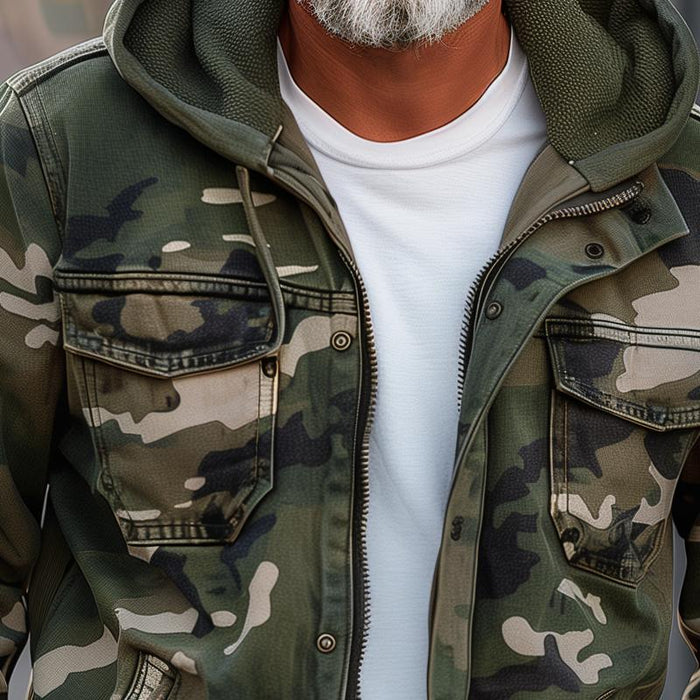 Camouflage Cargo Jacket