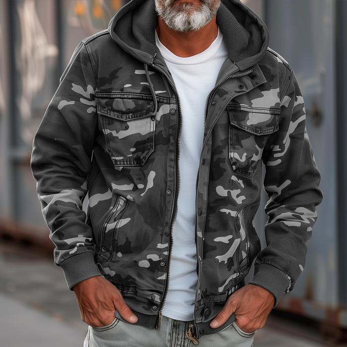 Camouflage Cargo Jacket