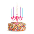 Candelabra Cake Topper