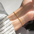 Carina | Gold-Plated Bracelet with Brilliant Structure