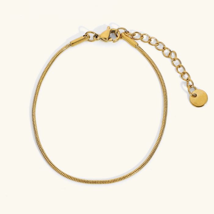 Carina | Gold-Plated Bracelet with Brilliant Structure
