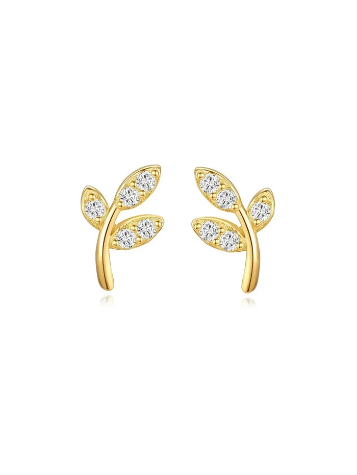 Carina | Gold-Plated Earrings with Delicate Shine