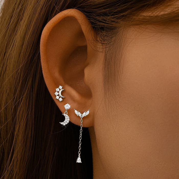 Carla | Gold-Plated Earrings with Delicate Curve