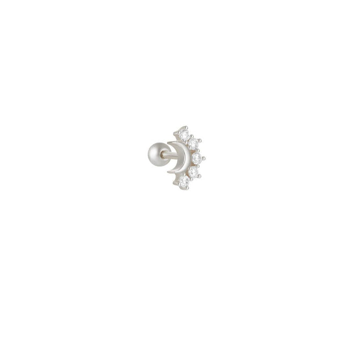 Carla | Gold-Plated Earrings with Delicate Curve