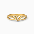 Carla | Gold-Plated Interlaced Grace Ring