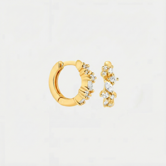 Carmen | Crystals Cluster Earrings