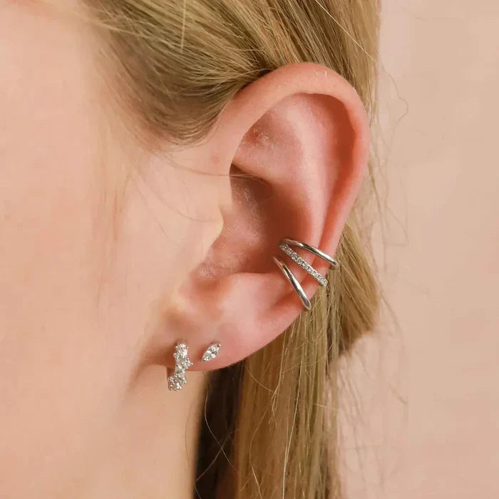 Carmen | Crystals Cluster Earrings