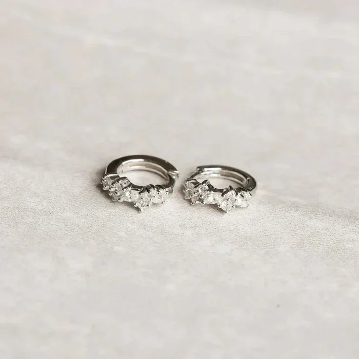 Carmen | Crystals Cluster Earrings