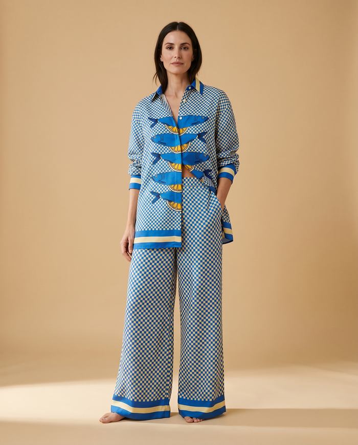 Carmen | Printed Shirt Set