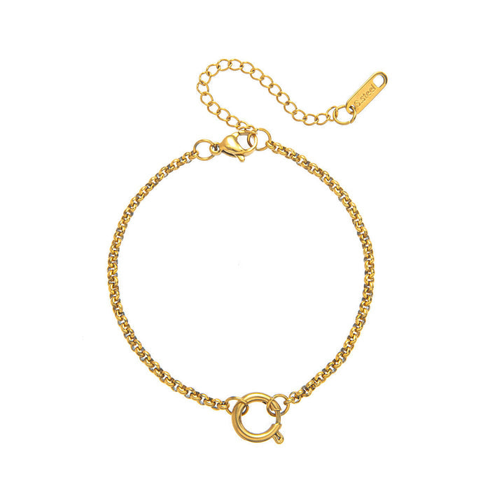 Catalina | Gold-Tone Pendant of Your Choice Bracelet