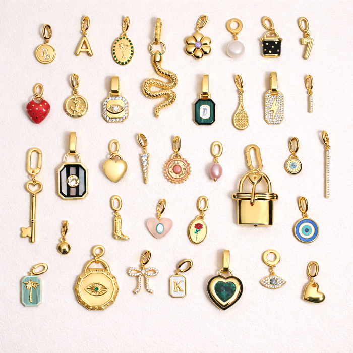 Catalina | Gold-Tone Pendant of Your Choice Bracelet