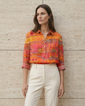 Catherine | Linen Elegant Summer Blouse