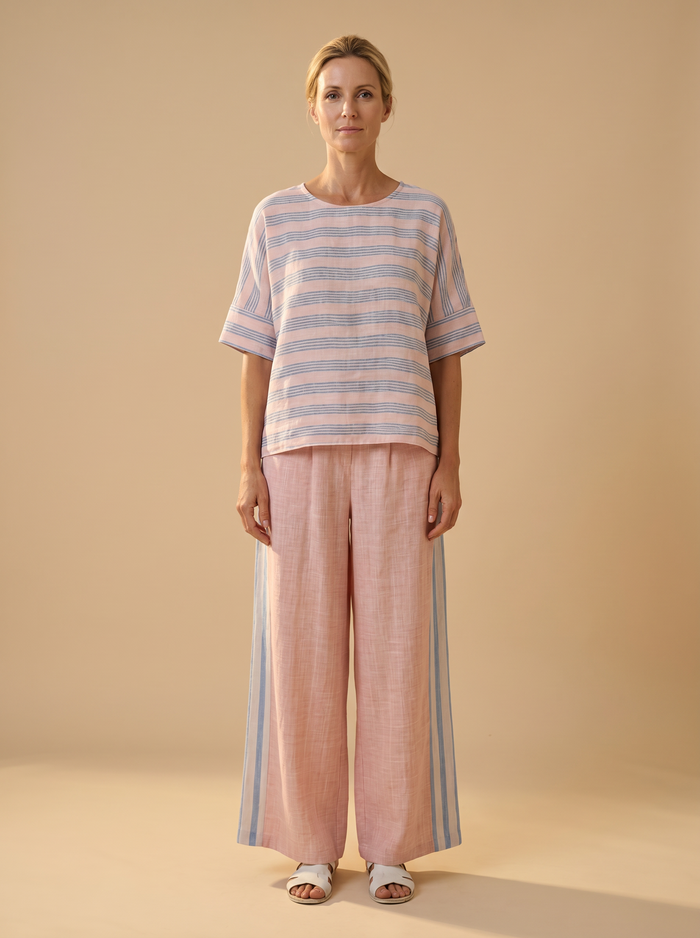 Cecilia | Set Linen Bamboo Pink