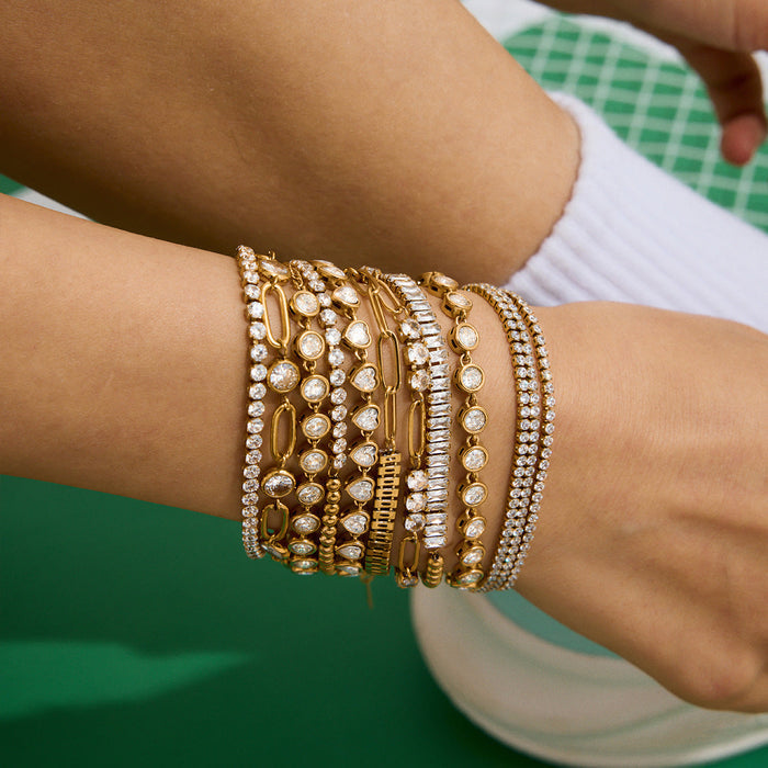 Celia | Gold-Plated Sola Maroušek Bracelets Set