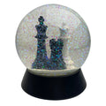 Chess-Themed Snow Globe