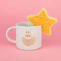 Chez Gagné | All Rise - RBG Collar Gold Metallic Mug