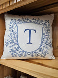 Chinoiserie Crest Pillow