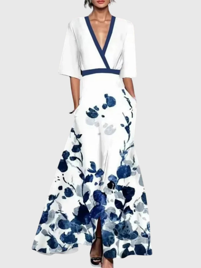 Christelle | Spring Elegant Maxi Dress