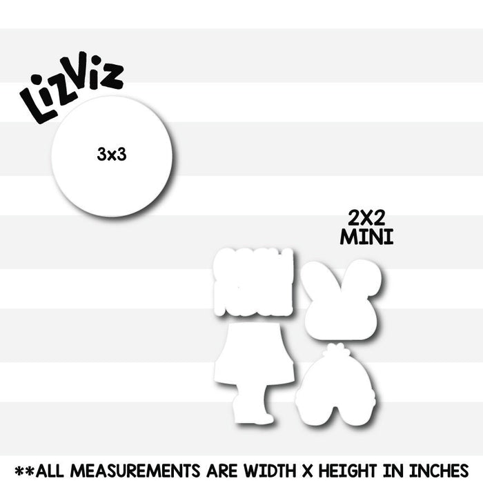 Christmas Mini Cookie Cutters. Mini set of 4 cookie cutters. With Stamp Option. 2 inches tall.