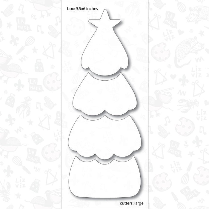 Christmas Tree Cookie Cutter. Christmas Cookie Cutter. Large fits 12x5 box.