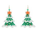 Christmas Tree Earrings