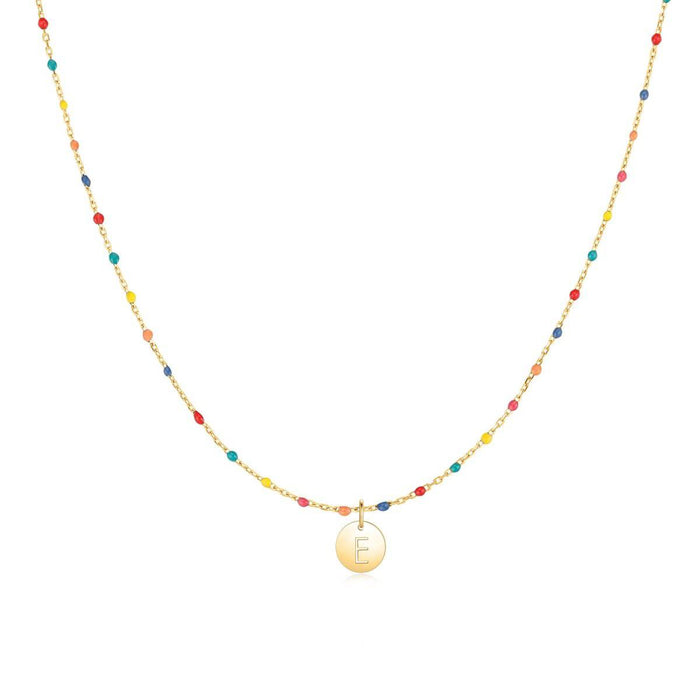 Clara | Gold-Plated ABC Letters Necklace