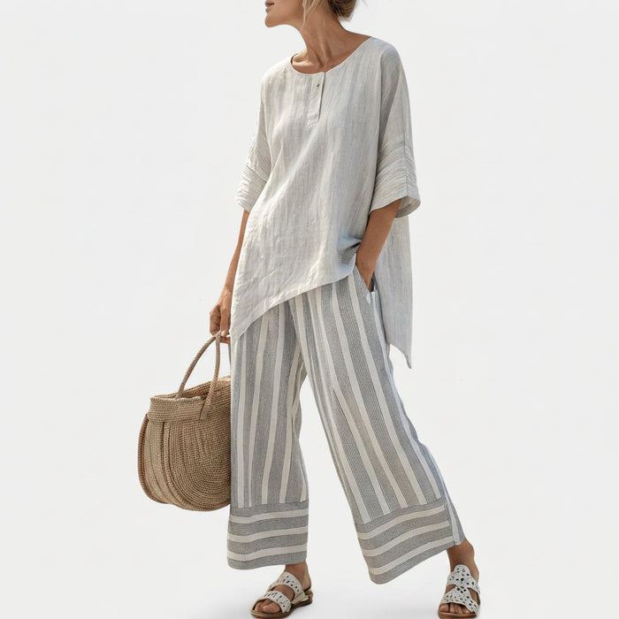 Clarisse | Set Blouse Asymmetric