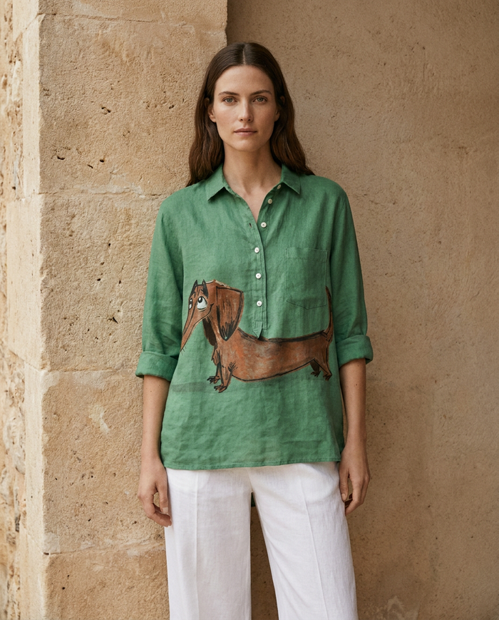Cloe | Linen Elegant Summer Blouse