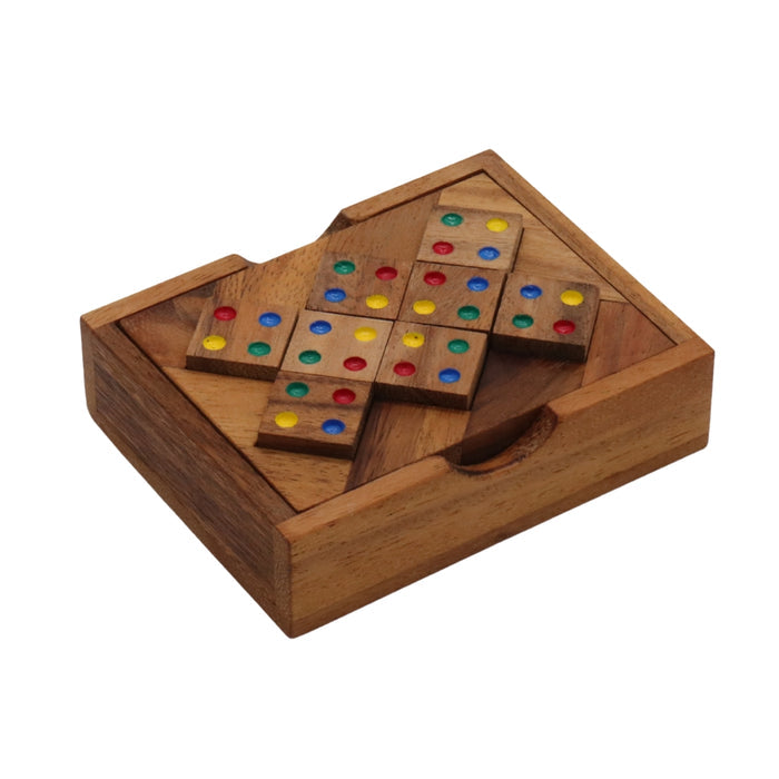 COLOUR MATCH SQUARE | 11 cm | Solid Wood