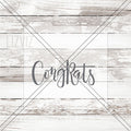 Congrats Cookie Stencil