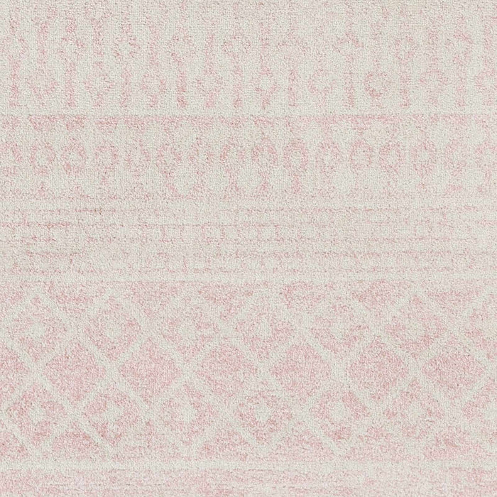 Contemporary Mondern look Ivory and Peach area rug - The Rug Decor