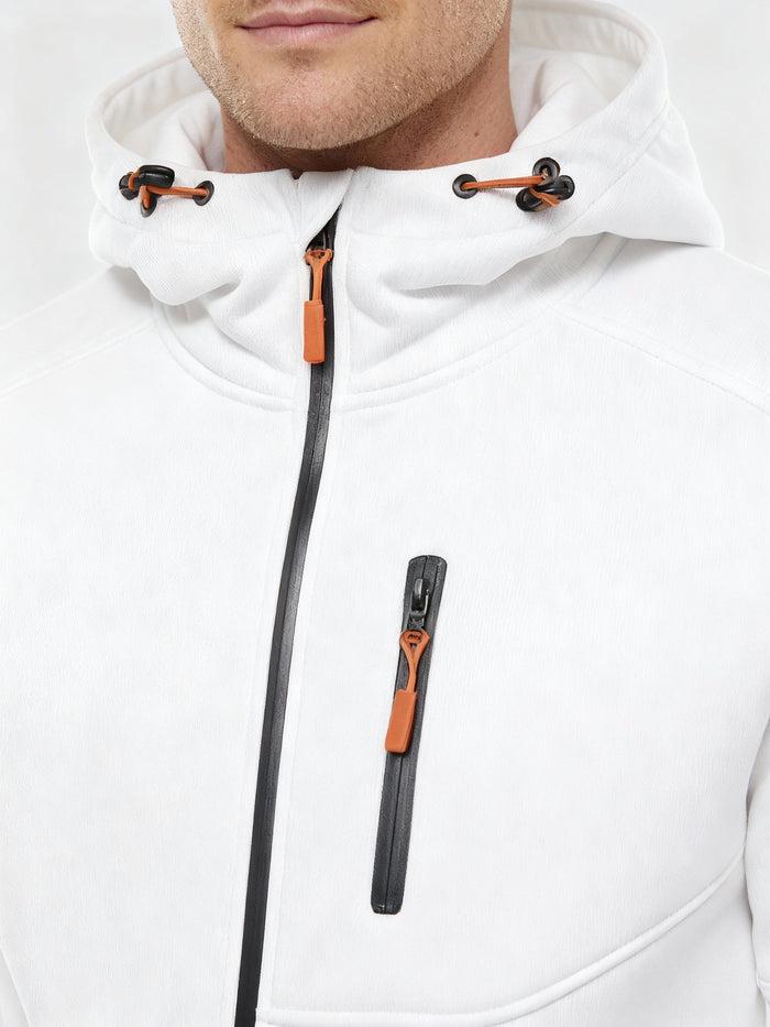 Cotton Zip-Up Hoodie