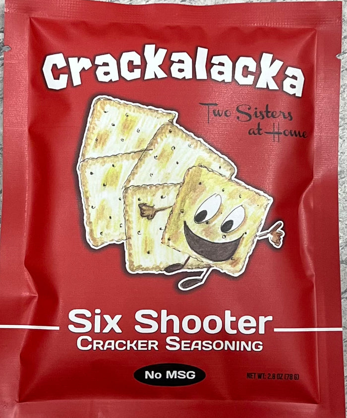 Crackalacka Six Shooter Cracker Seasoning