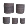 Creative Co-Op | Hand Woven Baskets- Set of 6