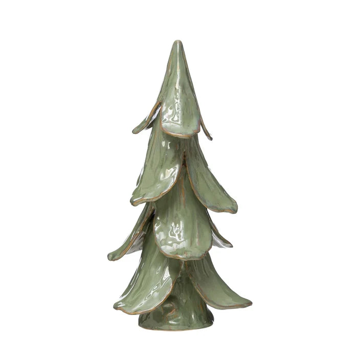 Creative Co-Op | Mint Handmade Stoneware Tree